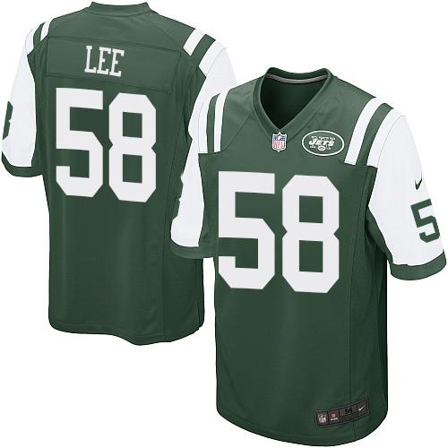 Nike Jets #58 Darron Lee Green Team Color Youth Stitched NFL Elite Jersey